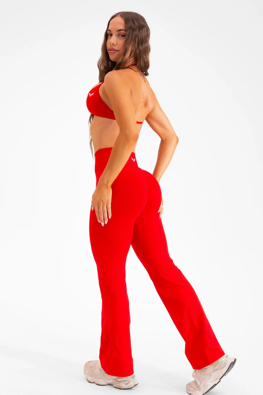 Club Athletica Amplify Seamless Flares Valentines Red - Image 5