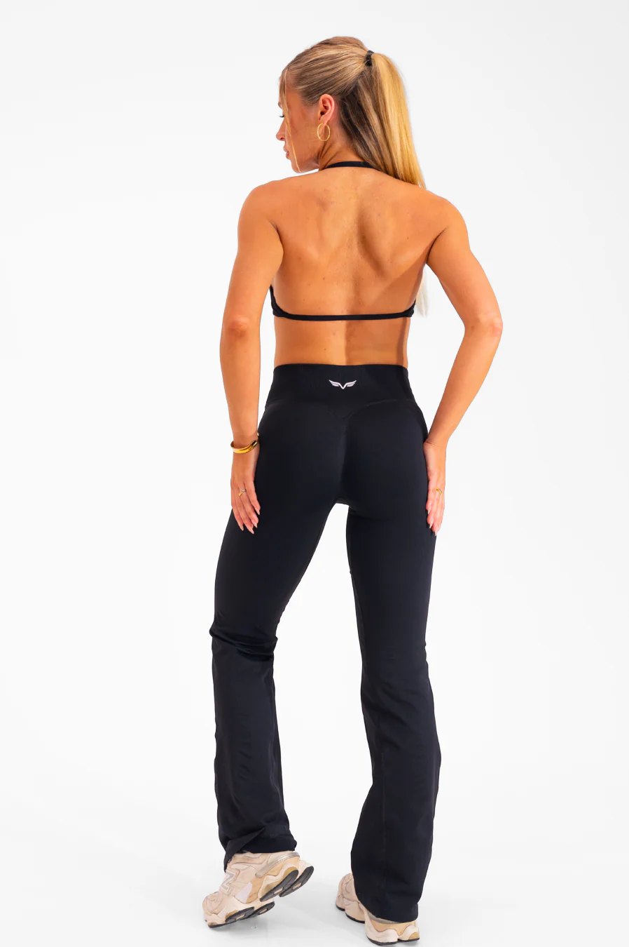 Club Athletica Amplify Seamless Flares Black - Image 4