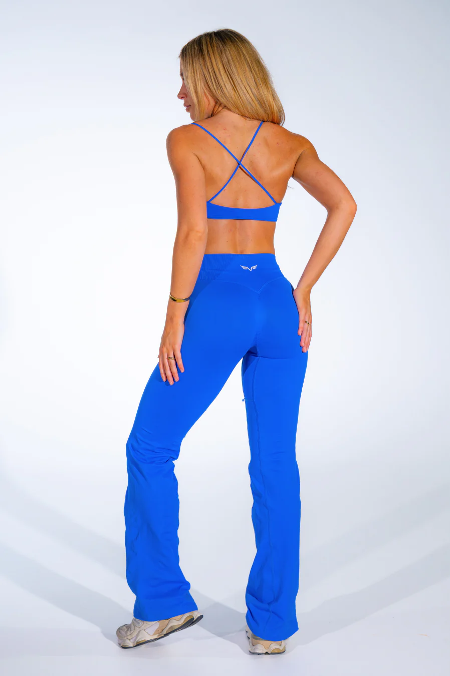 Club Athletica Amplify Seamless Flares Indigo Blue - Image 5