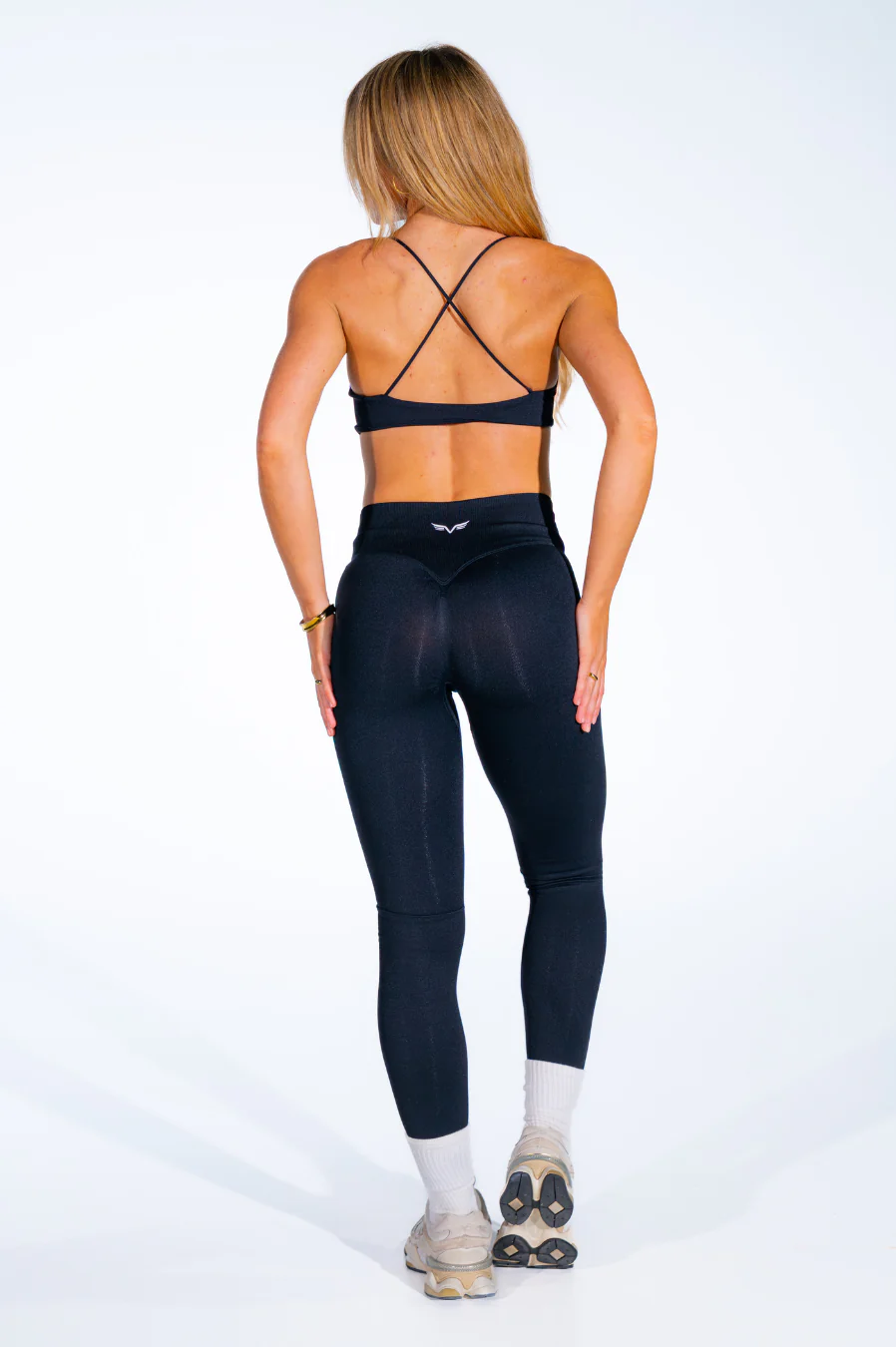 Club Athletica Amplify Seamless Leggings Black - Image 4