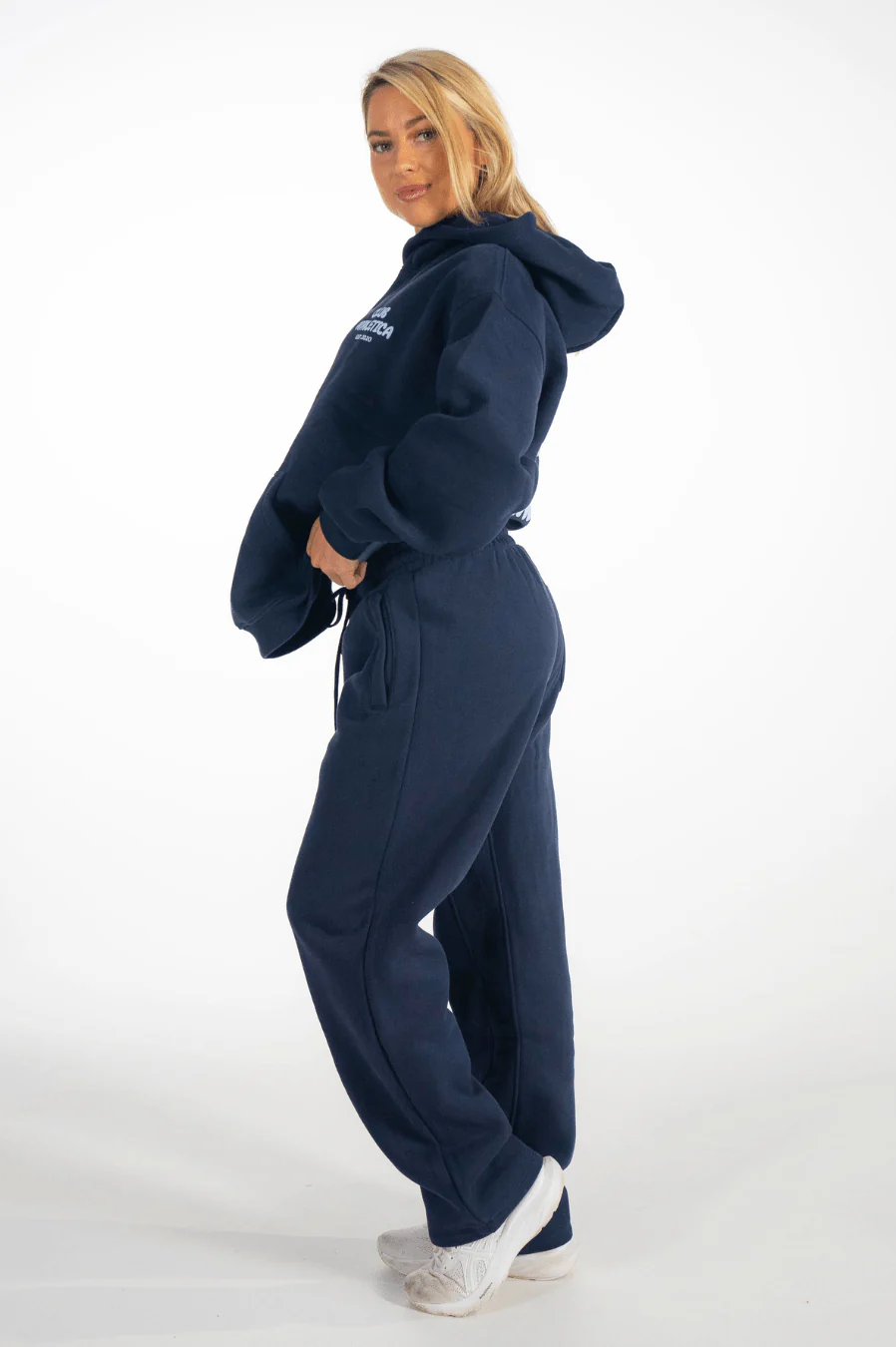 Club Athletica Oversized Sweatpants Navy Blue - Image 10