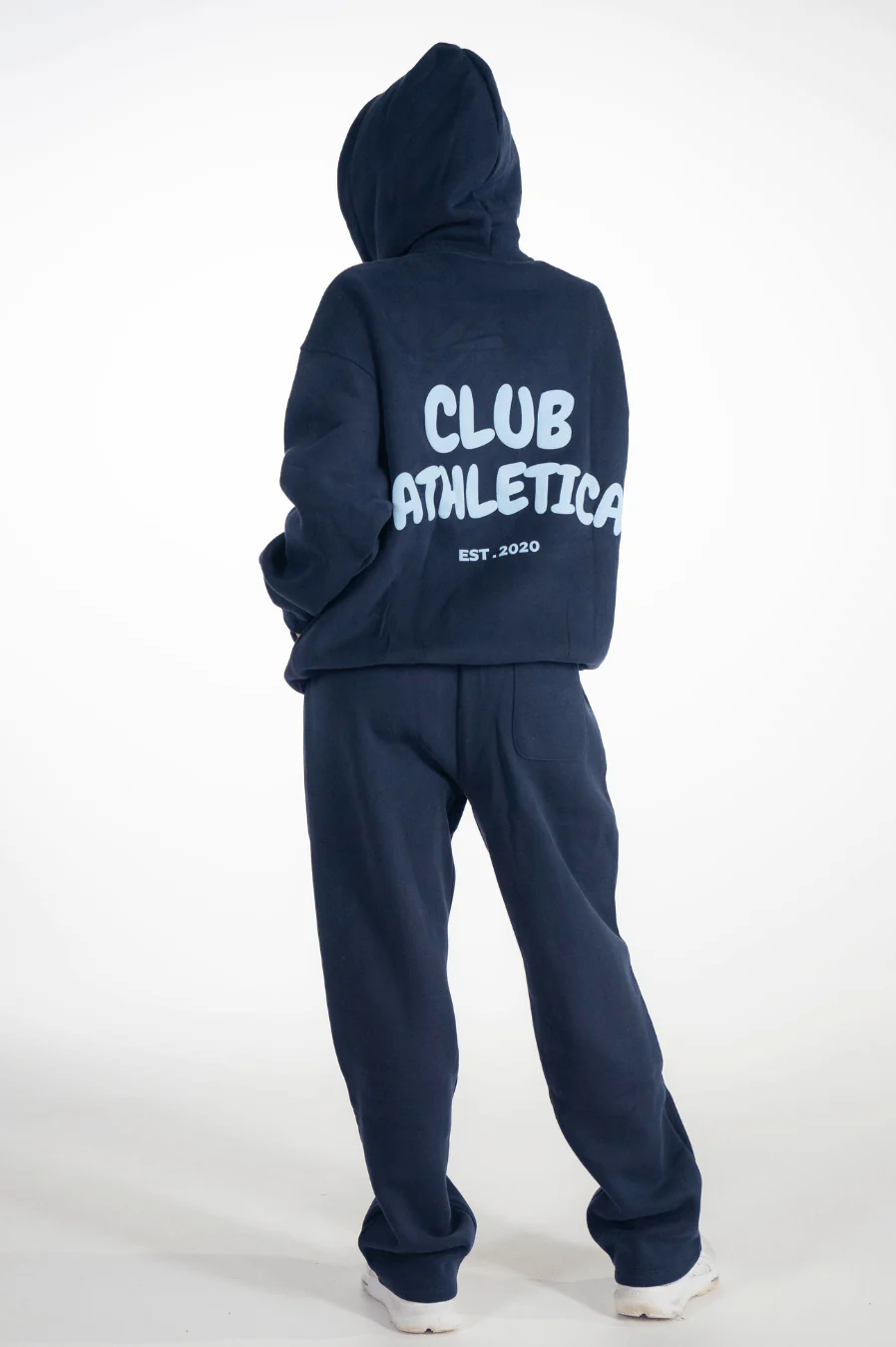 Club Athletica Oversized Sweatpants Navy Blue - Image 11