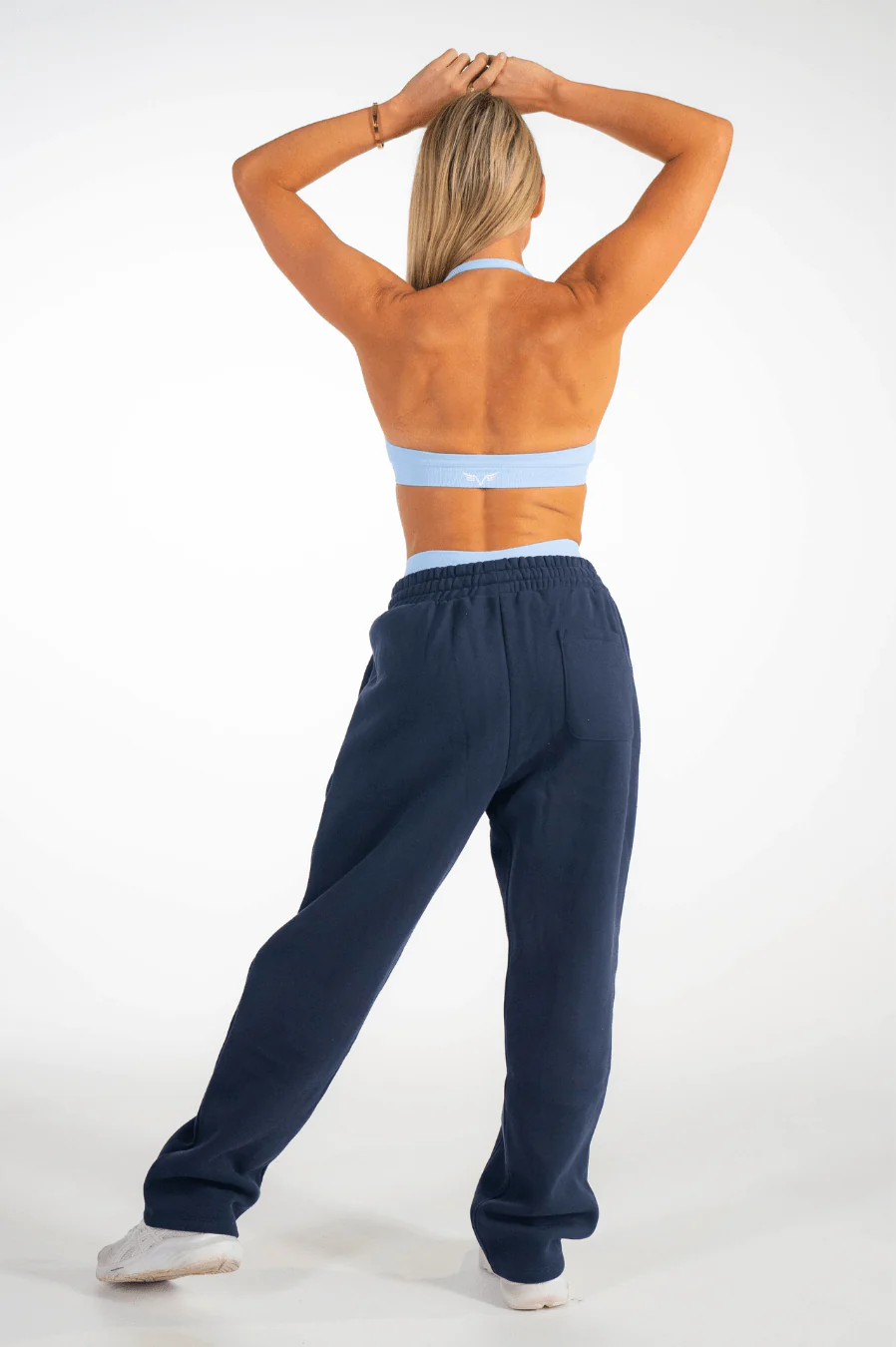 Club Athletica Oversized Sweatpants Navy Blue - Image 3