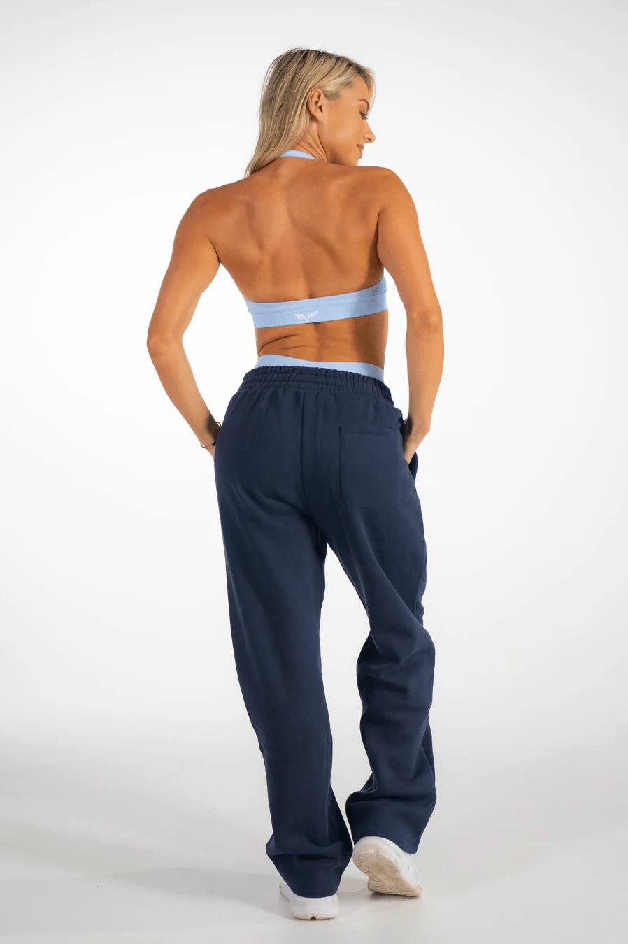 Club Athletica Oversized Sweatpants Navy Blue - Image 6