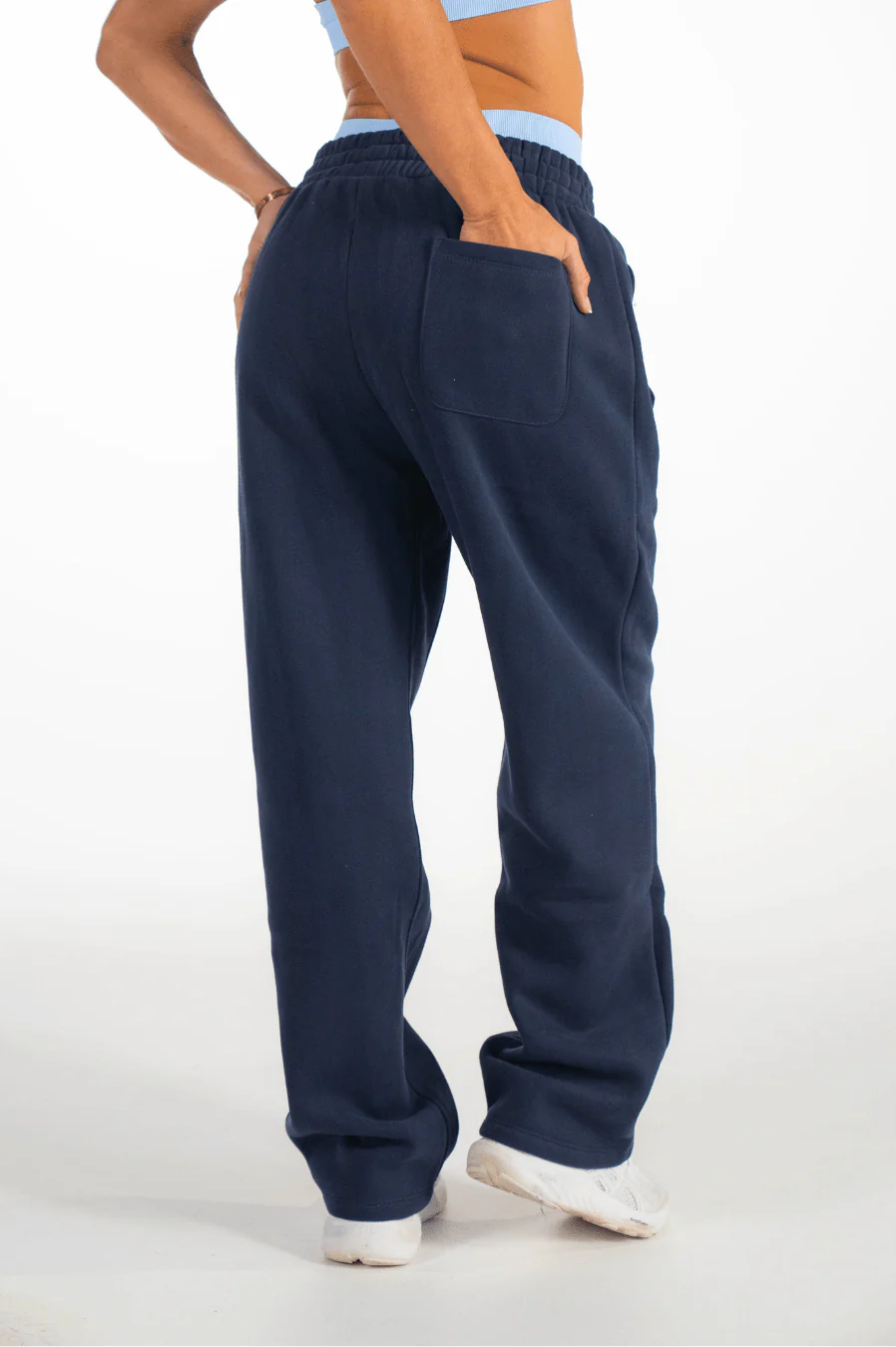 Club Athletica Oversized Sweatpants Navy Blue - Image 7