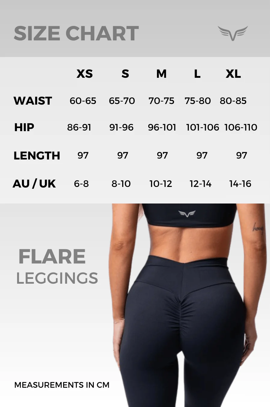 Classy Scrunch Flare Leggings - Image 5